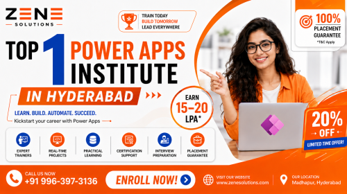 Top 1 Power Apps Institute in Hyderabad